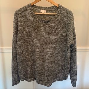 Sonoma Gray Knit Sweater Size XL